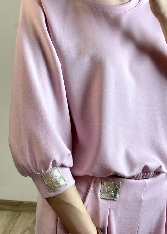 wygodny komplet damski wiskoza stylizacja komplet 2 częściowy damski bluza i spodnie