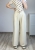spodnie damskie wiskoza szeroka nogawka pasek w zestawie eleganckie spodnie na lato styl casual chic outfit