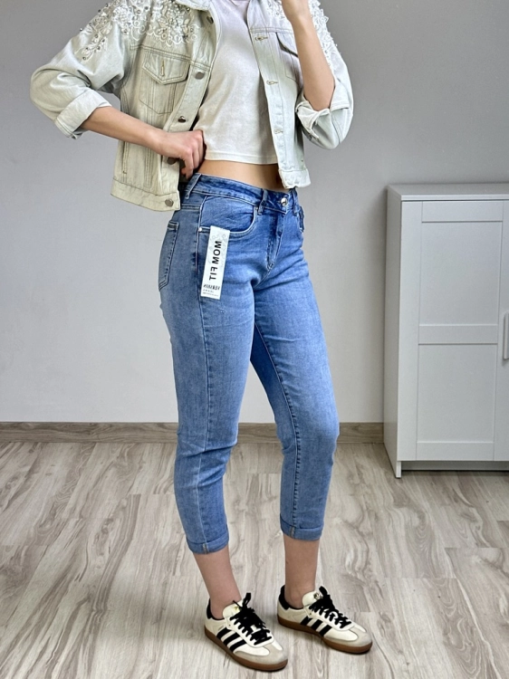 eansy mom fit damskie elastyczny jeans wysoki stan podkreślające talię modne spodnie jeansowe kobiece dopasowanie komfort noszenia