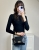 czarna torebka styl fashion z nitami torebka czarna wyrazista elegancka czarna torebka do stylizacji wieczorowej nity