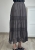 spódnica bawełniana na lato maxi spódnica maxi lekka z koronką spódnica maxi casual bawełniana