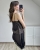top damski na ramiączkach z koronką pod koszulę lub marynarkę stylizacja elegancki top damski satyna wiskozowa koronkowy dekolt stylizacja warstwowa