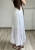 spódnica maxi elegancka casual damska bawełniana stylizacja długa spódnica damska szeroki pas w talii modna stylizacja