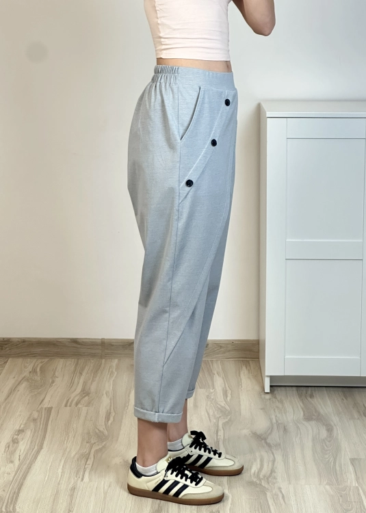 spodnie damskie wyszczuplające brzuch eleganckie wygodne spodnie damskie z wysokim stanem zakrywające brzuch spodnie damskie modelujące sylwetkę brzuch i talię