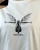 t-shirt z krótkim rękawem i prostym nadrukiem anioła luźna koszulka damska z nadrukiem anioła, codzienny styl i komfort noszenia