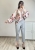 zwiewna bluzka z nadrukiem etnicznym lekka i przewiewna bluzka oversize z bufiastymi rękawami styl boho look