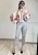 wzorzysta bluzka w stylu boho luźny fason na lato bluzka z lekkiego materiału szerokie rękawy modna stylizacja
