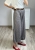eleganckie spodnie culotte z paskiem