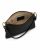 Skórzana torebka czarna z fakturą ziarnistą złote elementy styl minimalistyczny Czarna torebka crossbody skóra naturalna funkcjonalna i elegancka
