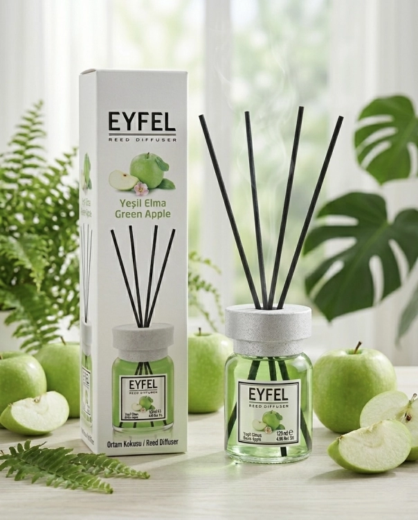 Odświeżacz powietrza Eyfel Zielone Jabłko 120 ml Yesil Elma Green Apple
