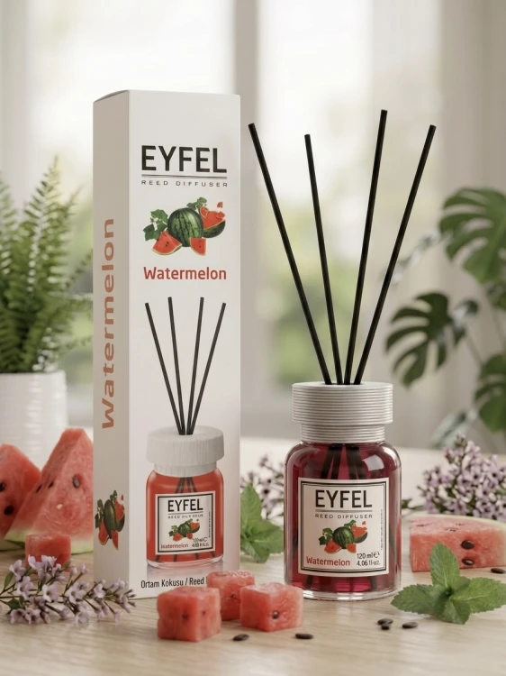 Eyfel odświeżacz powietrza dyfuzor patyczki zapachowe arbuz watermelon