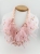 perłowy naszyjnik z ozdobnym tiulem, damska romantyczna biżuteria, statement necklace