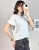 bluzka damska biała luźna elegancka casual styl romantyczny outfit