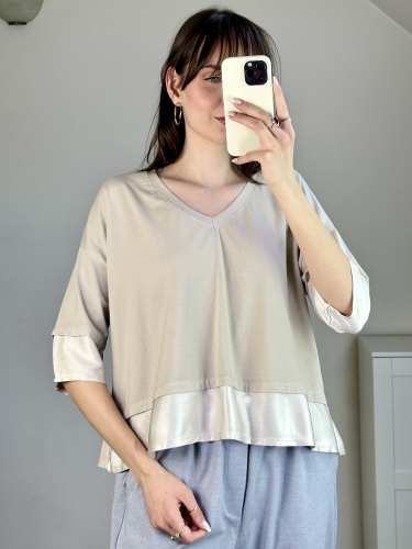 bluzka damska bawełniana oversize elegancka