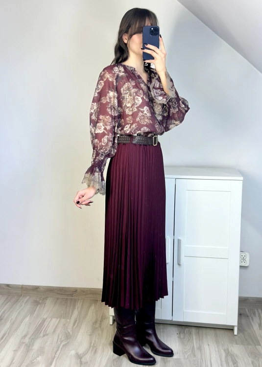 Elegancka spódnica plisowana do codziennych stylizacji