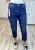Niebieskie jeansy Mom Fit Plus Size do codziennych stylizacji