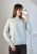 Sweter z wełną merino, kaszmirem i jedwabiem – szary