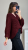 Miękki sweter poncho z wełną i alpaką