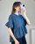 Bluzka oversize komfortowa przy większym brzuchu Bluzka casual do jeansów stylizacja