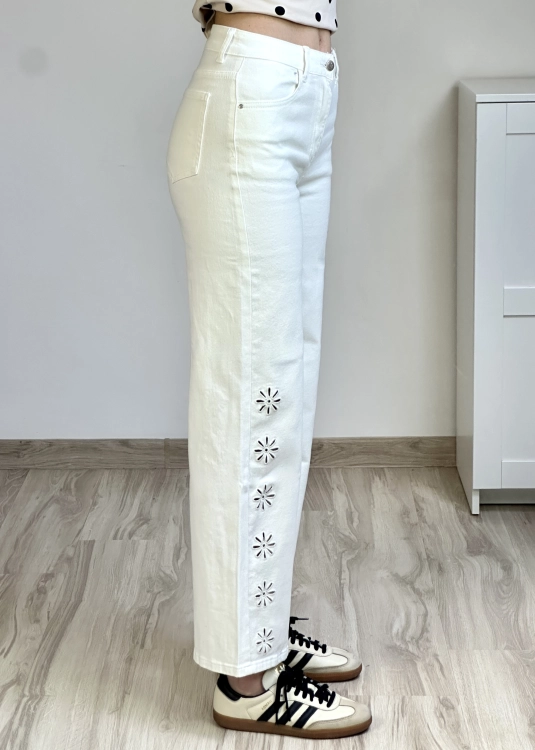 Spodnie komfortowe luźny fason wysoki stan Spodnie eleganckie casual szerokie nogawki Spodnie z wysokim stanem podkreślające talię